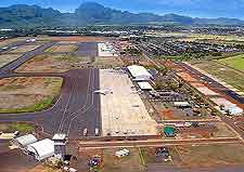 Runway view, at Lihue Airport (LIH)