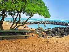 Picture of Lydgate State Park beach