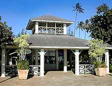 Photo of local eatery, overlooking the coast