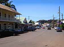 Photo showing island road