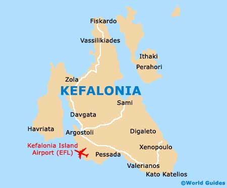 Small Kefalonia Map