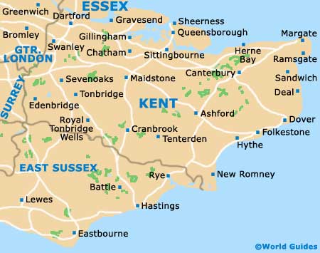 Kent Map