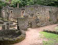 Image of the famous Gedi (Gede) ruins