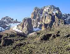 Panoramic view of Mount Kenya