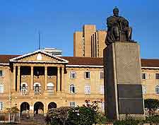 Nairobi picture showing the Parliament Buildings