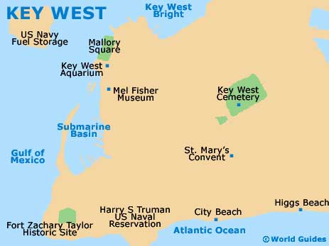 Small Key West Map