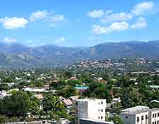 Scenic panorama photo of the cityscape