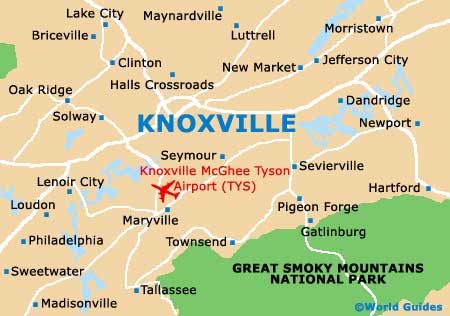 Small Knoxville Map