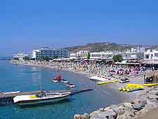 Coastal picture, showing popular beachfront