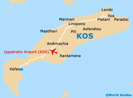 Small Kos Map