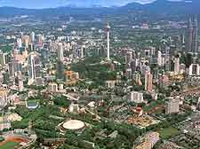 Aerial city view