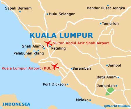 Small Kuala Lumpur Map