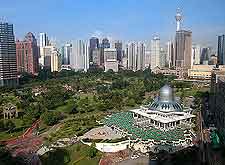 Aerial city view
