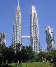 Photograph of the iconic Petronas Towers