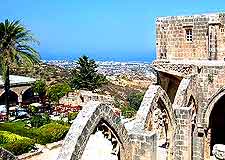 Photo of historic arches at Bellapais Abbey