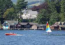 Photograph of summer water sports on Lake Windermere