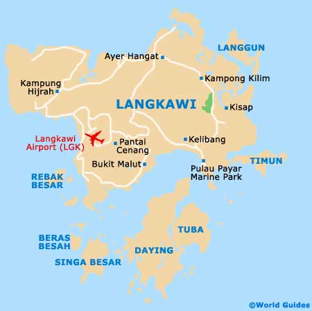 Small Langkawi Map