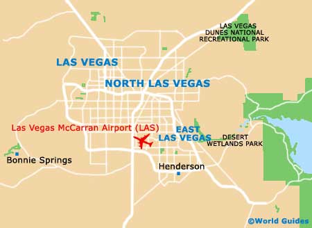 Small Las Vegas Map