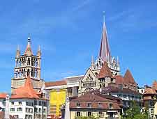Skyline picture showing cathedral