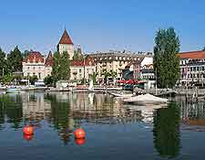 Photo of the harbourfront in Ouchy