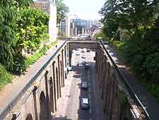 Aerial photo of the Tunnel