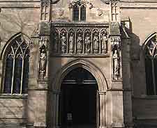 Leicester Cathedral entrance photograph