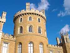 Close-up picture of Belvoir Castle