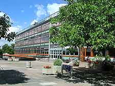 Exterior image of the city university's George Porter Building