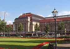View of the Main Train Station (Hauptbahnhof Leipzig)