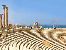 Amphitheatre image at the Leptis Magna Historic Site