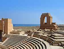 Sabratha image of ancient amphitheatre