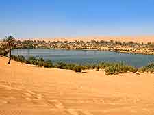 Ubari Lakes view