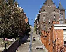 Picture showing the famous Montagne de Bueren