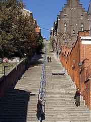 Photo of the Mountain of Bueren staircase (Montagne de Bueren)