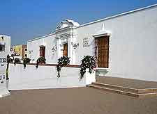 Entrance view of the Museo Arqueologico Rafael Larco Herrera
