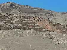 Pachacama image, showing local ruins