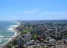 Skyline picture, taken by a paraglider