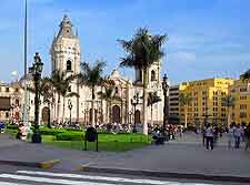 View of the Plaza de Armas buildings