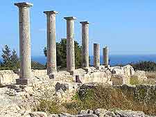 Image of the Temple of Apollo remains at Ancient Kourion