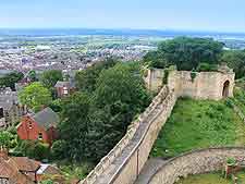 Castle picture, showing the surrounding view