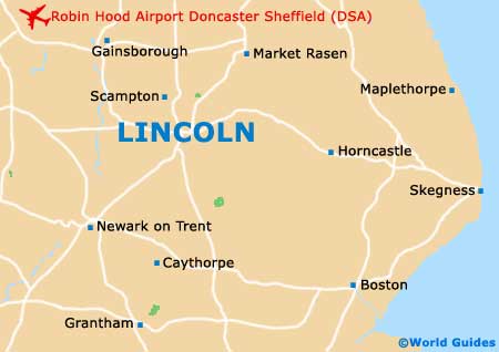 Small Lincoln Map