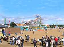 Picture of the beachfront at Skegness
