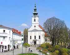Photo showing the city's parish church