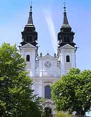 Picture of the hilltop Wallfahrtsbasilika