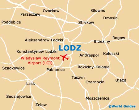Small Lodz Map