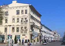 Photo of central shopping street