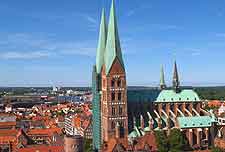 Picture of Lubeck cityscape