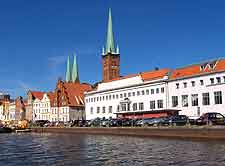 Photo showing the River Trave