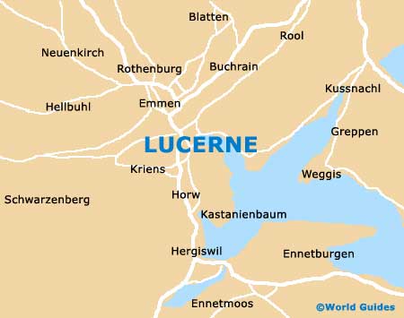 Small Lucerne Map