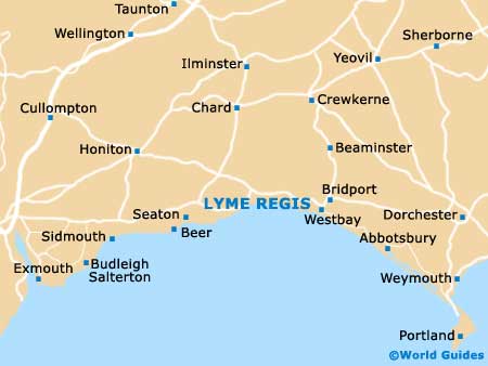 Small Lyme Regis Map